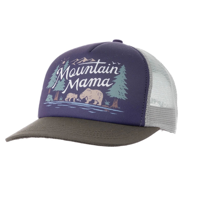 Ambler Mountain Mama Trucker Hat Womens image number 0